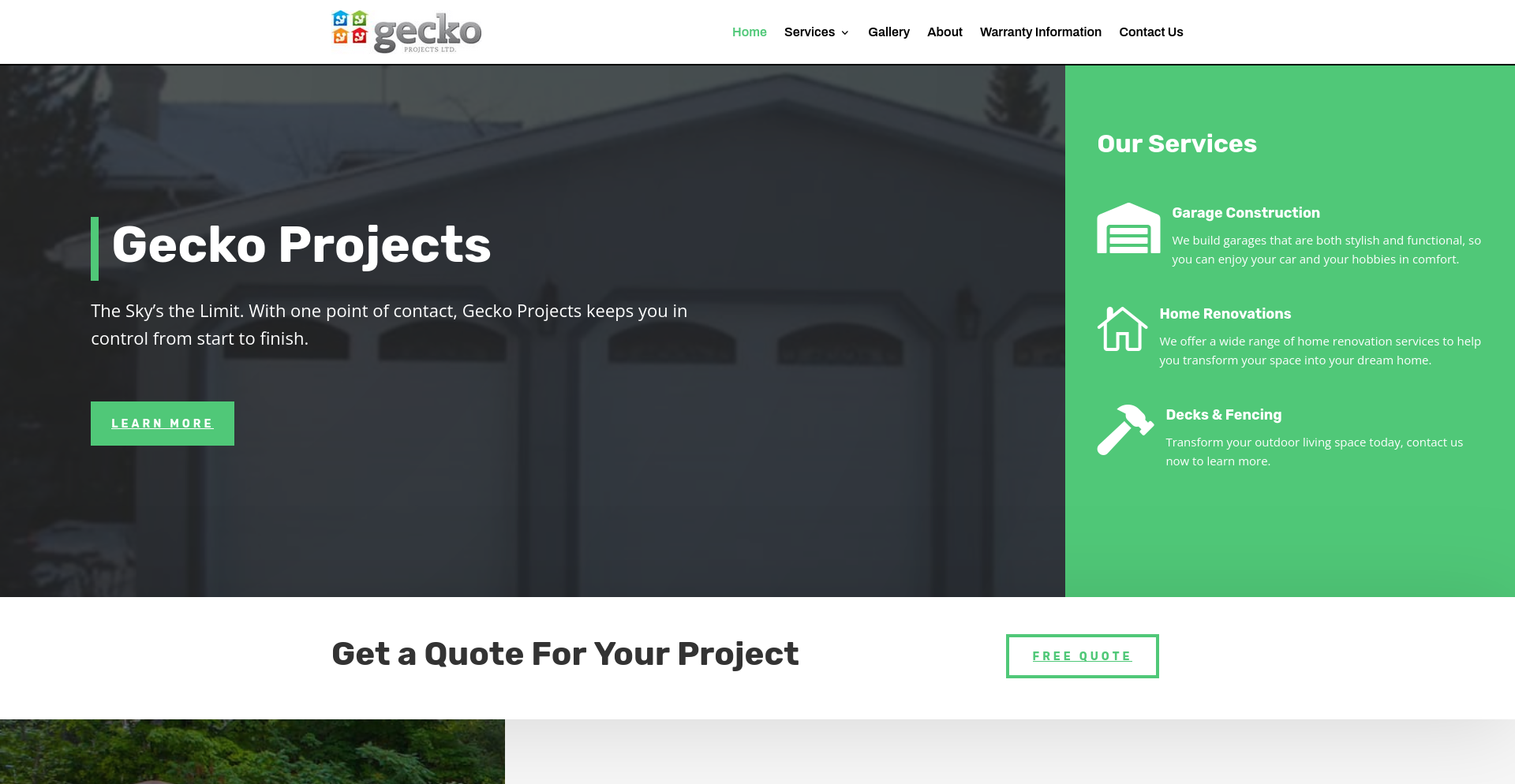 Gecko Projects Website